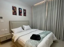 elegant hotel studio Porto New Cairo pool access