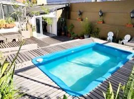 SanTelmo Casona Única 4Pisos Full Terraza Piscina Quincho Parrilla Ascensor 2Jacuzzis Sauna 7Dorm 6Baños