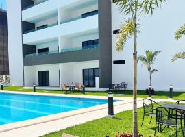 Marina Cerritos de Lujo - Azul Cielo - 5 Albercas, hotell i Mazatlán
