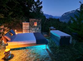 Nuit insolite - Au Jardin des Etoiles, отель в Кран-Монтана