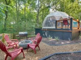 Unique Dome Home with Deck in Smoky Mountains
