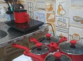 Casa Laranja no Centro de Pipa a 3 min das Praias