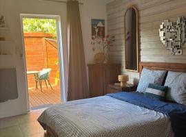 NOUT TI KAZ l&eacute; bains, overnachting in &Eacute;tang-Sal&eacute; les Bains