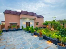 The Bliss Hushwood 2-BHK Villa With Private Pool, Lush Garden & Poolside Gazebo Pet-friendly