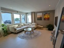 Spacious Modern 3BR, Terrace, Aurora & Midnight Sun, Pets allowed, Free Parking, Close to Ski slopes, Snow Dome, Bus stop