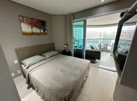 Estanconfor Praia Santos 3 - AC garagem arrumação sacada fechada