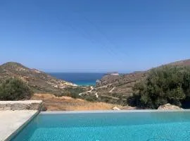 Stunning Two-Room Bungalow Milos Greece Panorama Sunset Infinity Pool AC