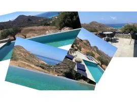 Stunning Two-Room Bungalow Milos Greece Panorama Sunset Infinity Pool AC