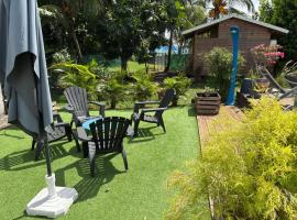 BUNGALOW en pleine nature, bungalow i Baie Mahault