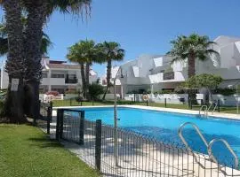 Hacienda Golf terraza con acceso directo a la piscina