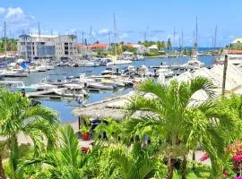 Duplex- Terrasse vue Mer, Piscines, Lagon, Plages, Jardin tropical