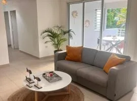 Palme bleue t3 au diamant