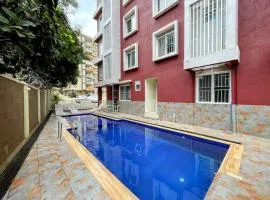 luxury 3 bedroom town view apartment with a pool