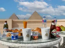 pyramids palace view