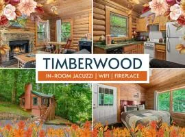 Log Cabin, In-Room Jacuzzi, WiFi, Fireplace