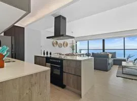 Beachfront and modern getaway