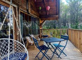 Le Masdemoiselle Chalet, chalet &agrave; Salernes