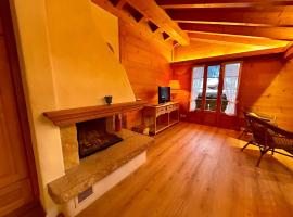Gstaad Blue Sky Chalet with stunning views, Hotel in Gstaad