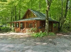 Cozy Creekside Cabin with Wraparound Porch home