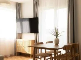 Rodinný apartmán s balkónem a dvěma koupelnami