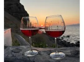 Cave of Love Seafront Sunset View Santorini