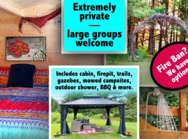 Glamping at the Cabin、パースのラグジュアリーテント