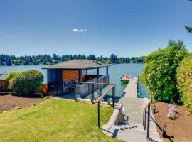 Waterfront Gem with Boat Dock and Lift in Lakewood!