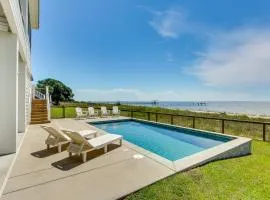Luxury Beachfront Living! Epic Ocean Springs Home
