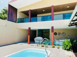Casa luxo beira mar 5 qtos e piscina