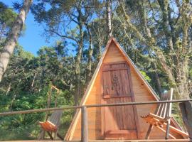 Estancia Las Araucarias - Cabana Jacarand&aacute;，卡內拉的豪華帳蓬