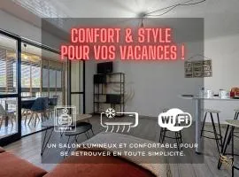 Studio 4pers-Terrace-clim-wifi-parking