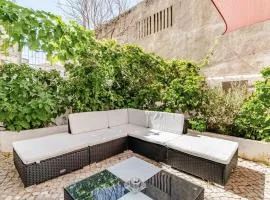 Refreshed apartment with private garden