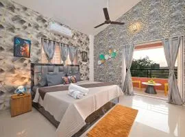 ll EMPYREAN STAY ll BLACK PEARL ll 2BHK ll AC ll PRIVATE POOL ll WIFI ll COUPLE FRIENDLY