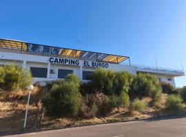 Camping El Burgo, hotel na praia em Orellana la Vieja