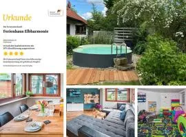 Ideal für Kinder - Familientreffen - Ferienhaus Elbharmonie - Hunde herzlich willkommen