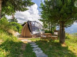 Tente wigwam, hotel en Hauteluce