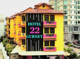 Hotel 22 Gurney, Penang, motel in George Town