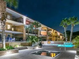 Unique 3BR, 1 of 5 Condos w/Huge Poolside Patio, Steps to Beach & Pier, Gated