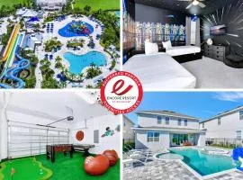 Stylish Home With Themed Rooms, Game Room And Waterpark & Resort Access Near Disney At Encore Resorts Reunion - 267Sf