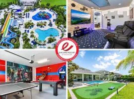 Utopic Home With Themed Rooms, Game And Media Room And Waterpark & Resort Access Near Disney At Encore Resorts Reunion - 270Cl