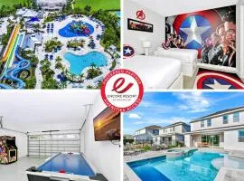 Stylish Home With Private Pool, Themed And Game Room With Waterpark & Resort Access Near Disney At Encore Resorts Reunion - 300Bu