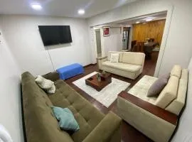 Amplio departamento para grupo de 12 personas con 4 dormitorios