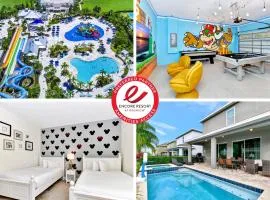 Charming Home With Themed Rooms, Game Room And Waterpark & Resort Access Near Disney At Encore Resorts Reunion - 300Pn