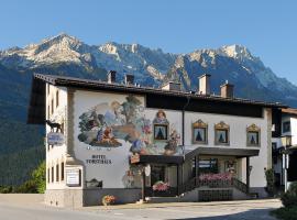 Hotel Forsthaus Oberau, majatalo kohteessa Oberau