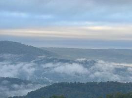 Lookout Mtn cabin with a view、Rising Fawnのホテル