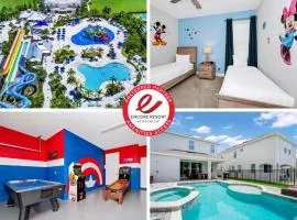 Grand Home Near Disney With Private Pool, Air Hockey Table And Waterpark & Resort Access At Encore Resorts Reunion - 401Sf