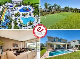 Chic Home With Mini Soccer Field, Golf Near Disney With Waterpark & Resort Access At Encore Resort - 7715Ff