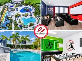 Home With Splash Pad And Slide, Movie Theater & Game Room With Waterpark & Resort Access - 417Sf