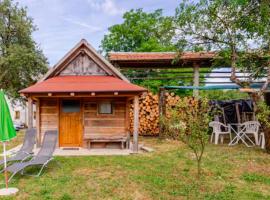 Beehive cabin on a farm