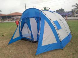 Tarkwabay Beach Trips, glamping site in Victoria Island